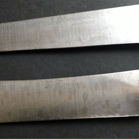 VTG  Imperial La Coutellerie Molybdenum Butcher Cutting Knives Duraplex Handle - Picture 14 of 16